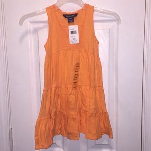 Ralph Lauren Orange Dress Brand New With Tags